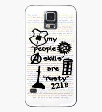 Meine "People Skills" sind "Rostig" Hülle & Skin für Samsung Galaxy