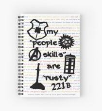 Meine "People Skills" sind "Rostig" Spiralblock