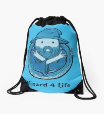 Wizard 4 Life Drawstring Bag