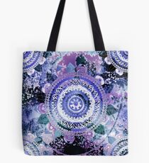 Hyazinthen-Mandala Tote Bag