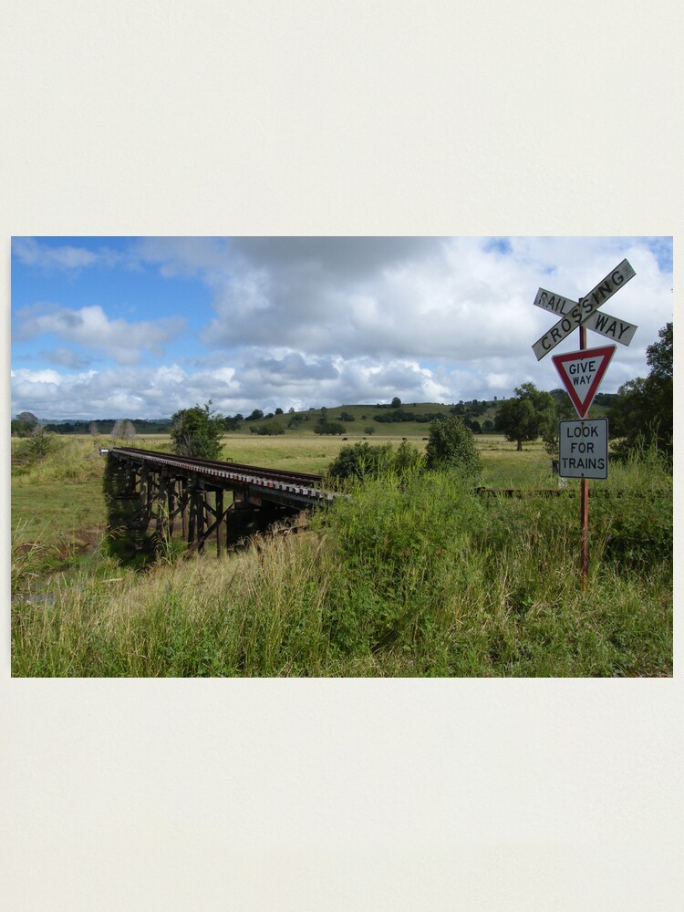 Alternate view of Look for Trains Photographic Print
