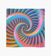Opposing Spiral Pattern in 3-D Scarf