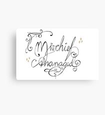Mischief managed Canvas Print