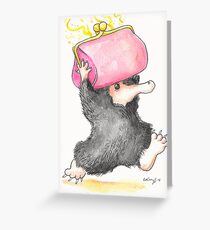 Niffler Greeting Card