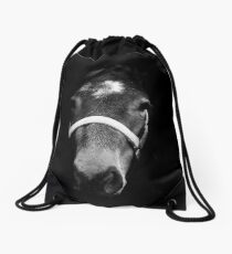 Dark Horse Drawstring Bag