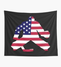 American Flag Goalie Wandbehang