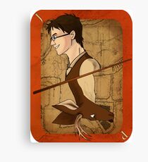 James Playing Card Canvas Print