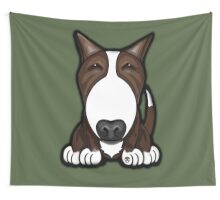 english bull terrier pillow