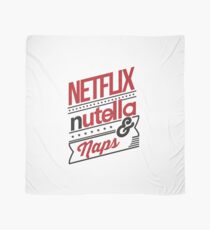 NETFLIX, NUTELLA & NAPS. Scarf