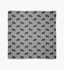 Flat Coated Retriever Silhouette(s) Scarf