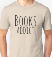 Camiseta unisex libros adicto # 2