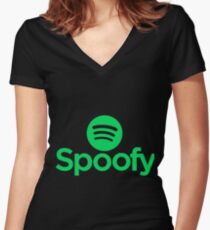 Game Grumps - Spoofy Women's Fitted V-Neck T-Shirt
