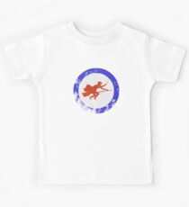 Ministry of Magic Air Force Insignia UK distressed Kids Tee