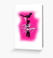 Dirty Dancing logo Greeting Card