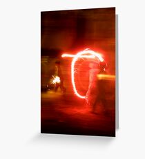 Streamers Greeting Card
