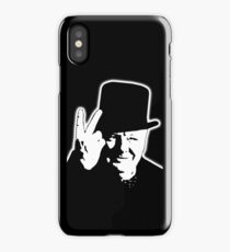 V sign, Victory, V, 1943, WWII, Winston, Churchill, British prime minister, iPhone Case/Skin
