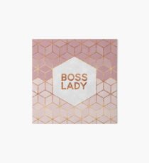 Boss Lady Art Board Print