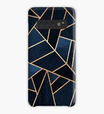 Navy Stone Case/Skin for Samsung Galaxy