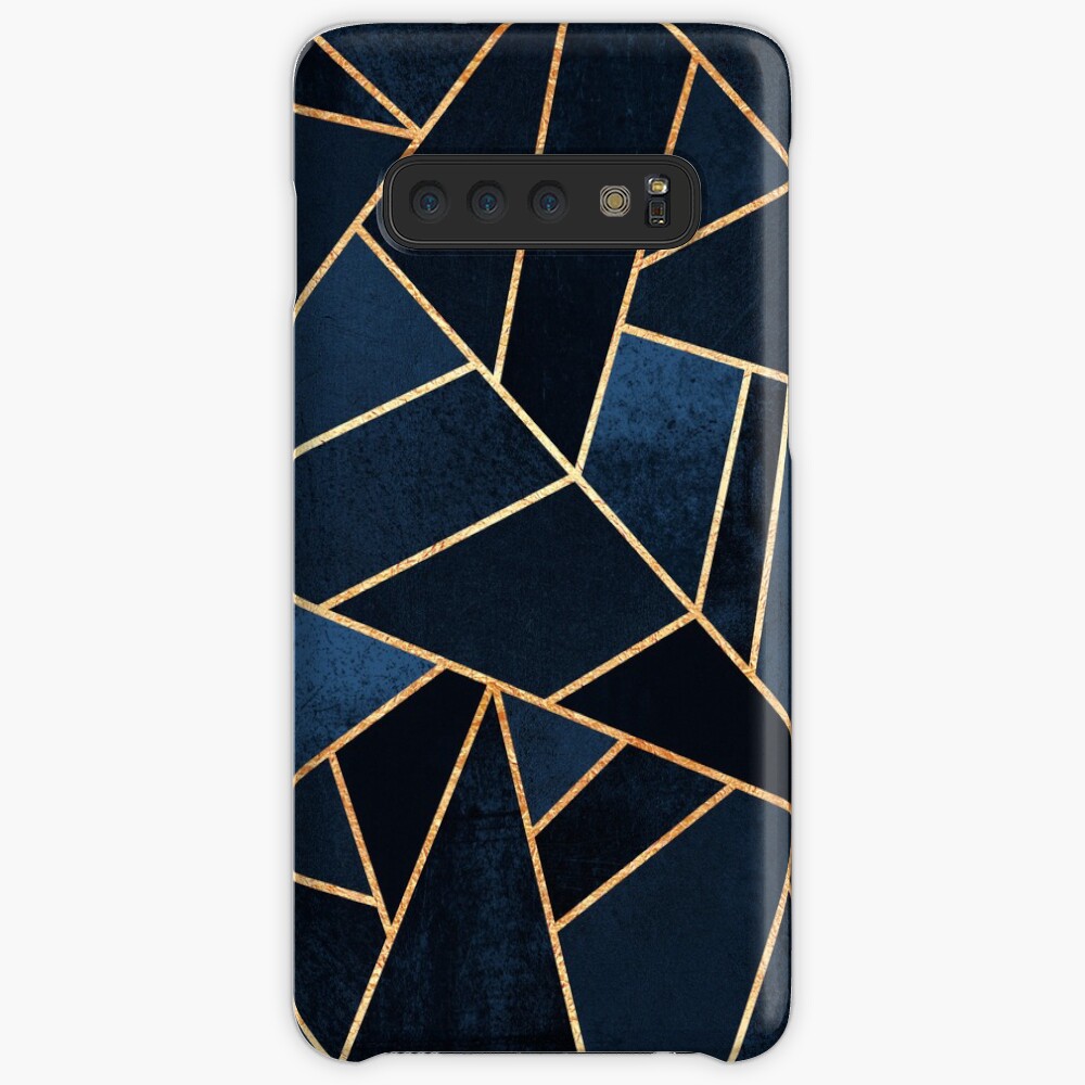Navy Stone Case & Skin for Samsung Galaxy