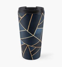 Navy Stone Travel Mug