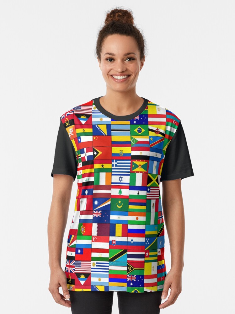 shirt with all flags