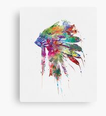 Headdress Canvas Print