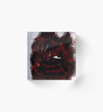 Boogie - man Q's Black Russian mix Acrylic Block