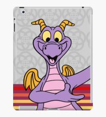 Figment gray stripe iPad Case/Skin