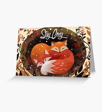 Stay Cozy Greeting Card