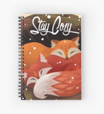 Stay Cozy Spiral Notebook