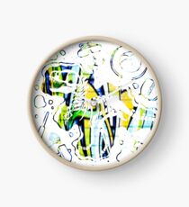 Dino Sticker Clock