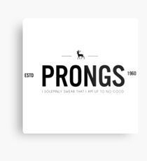 Prongs Metal Print