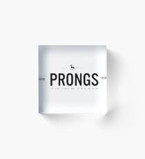 Prongs Acrylic Block