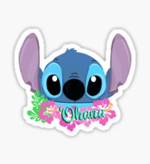 Pegatina 'Ohana significa familia