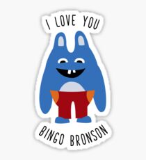 ily Bingo Bronson Sticker