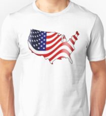 USA American Flag Unisex T-Shirt