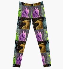 Four Seasons Dragons Leggings