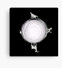 Inverted Marauders Moon Canvas Print