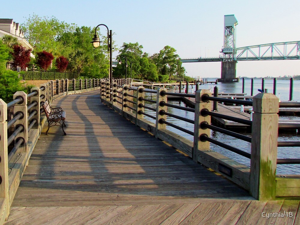 "Waterfront In Wilmington, NC" by Cynthia48 Redbubble