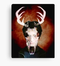 Deer Face Canvas Print
