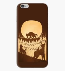 Full Moon in the Forest iPhone Case