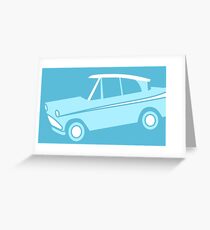 Magic Flying Car Greeting Card