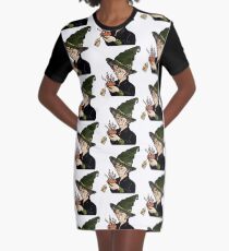 McGonagall's Birthday in Colour Graphic T-Shirt Dress