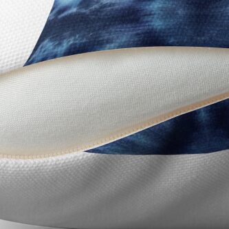 Alternate view of Toepanga Blue Throw Pillow