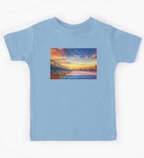 Golden Bridge to MIT Kids Tee