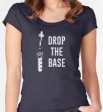 Drop the Bass Chemistry Base Women's Fitted Scoop T-Shirt