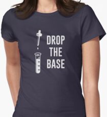 Drop the Bass Chemistry Base Women's Fitted T-Shirt