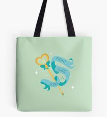 League of legends - star guardian lulu staff "Fight like a girl" Tote Bag