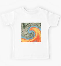 Abstract Wave Kids T-Shirt