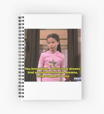 Cuaderno de espiral MEGAN "TENGO SUEÑOS" DRAKE & JOSH